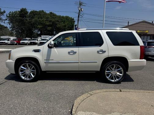 Off White 2011 Cadillac Escalade Platinum Edition