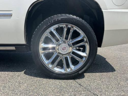 Off White 2011 Cadillac Escalade Platinum Edition