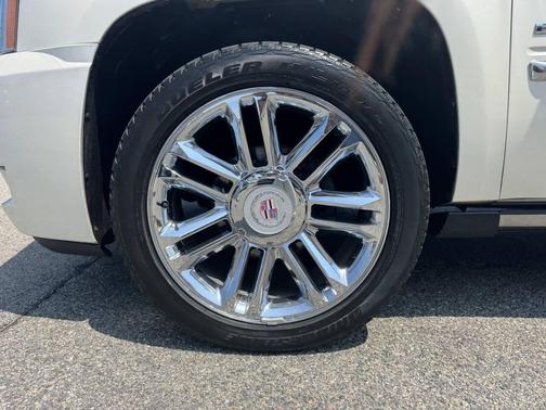 Off White 2011 Cadillac Escalade Platinum Edition