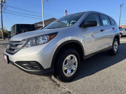 Gray 2013 Honda CR-V LX