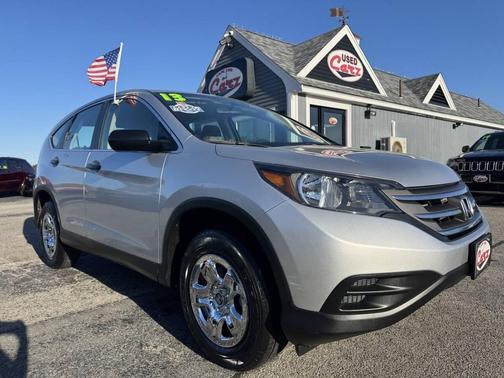 Gray 2013 Honda CR-V LX