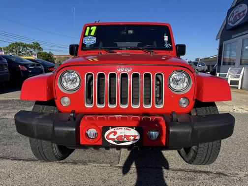 Firecracker Red Clearcoat 2017 Jeep Wrangler Unlimited Sahara