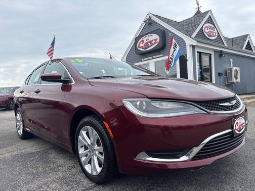 Velvet Red Pearlcoat 2015 Chrysler 200 Limited