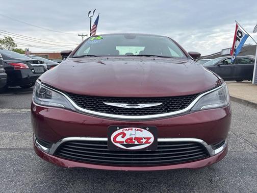 Velvet Red Pearlcoat 2015 Chrysler 200 Limited