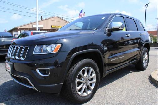 Brilliant Black Crystal Pearlcoat 2015 Jeep Grand Cherokee Limited