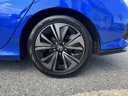Aegean Blue Metallic 2017 Honda Civic EX-L Navi