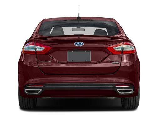 White 2016 Ford Fusion Titanium