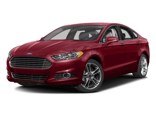 White 2016 Ford Fusion Titanium