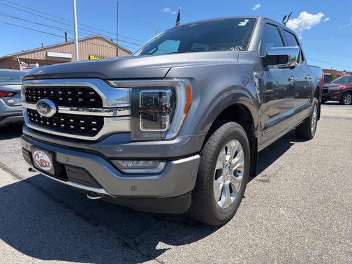 Carbonized Gray Metallic 2022 Ford F-150 Platinum