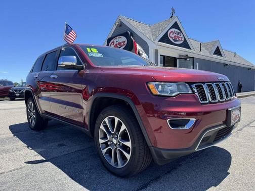 Velvet Red Pearlcoat 2018 Jeep Grand Cherokee Limited