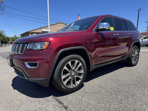Velvet Red Pearlcoat 2018 Jeep Grand Cherokee Limited