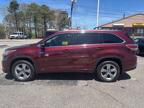 Ooh La La Rouge Mica 2016 Toyota Highlander Hybrid Platinum