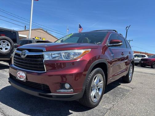 Ooh La La Rouge Mica 2016 Toyota Highlander Hybrid Platinum
