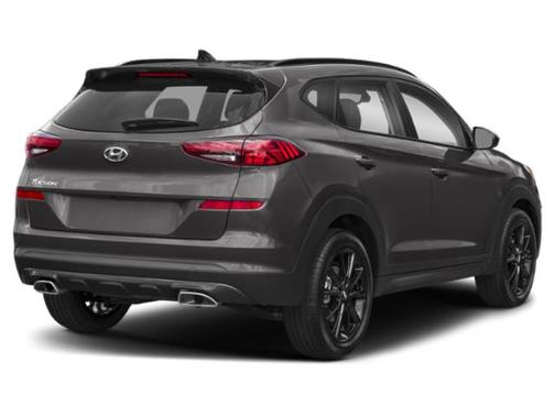 Coliseum Gray 2019 Hyundai TUCSON Night