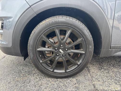 Coliseum Gray 2019 Hyundai TUCSON Night