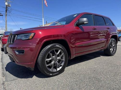 Velvet Red Pearlcoat 2021 Jeep Grand Cherokee Limited