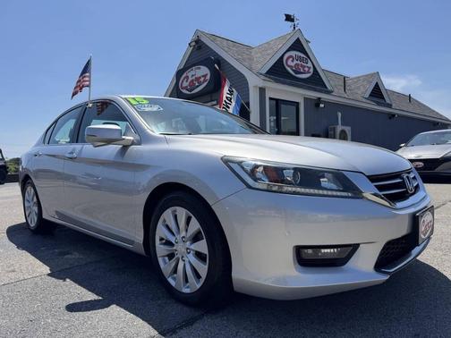 Alabaster Silver Metallic 2015 Honda Accord EX