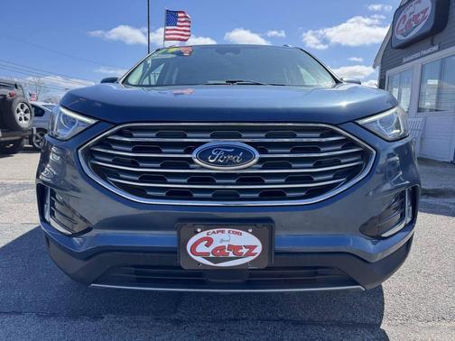 Blue Metallic 2019 Ford Edge SEL