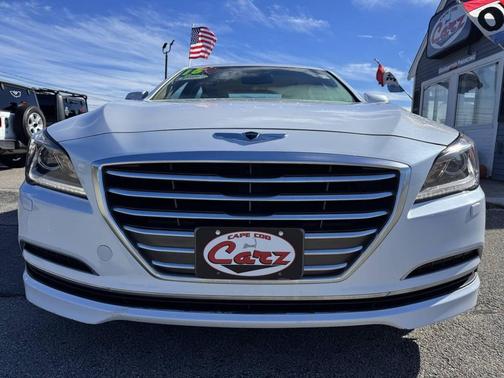 Casablanca White 2016 Hyundai Genesis 3.8