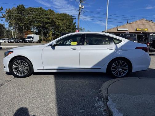 Casablanca White 2016 Hyundai Genesis 3.8