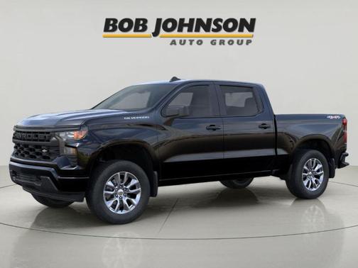 Black 2026 Chevrolet Silverado 1500 Custom