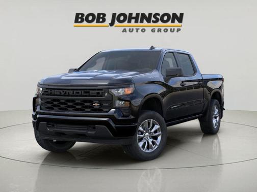 Black 2026 Chevrolet Silverado 1500 Custom