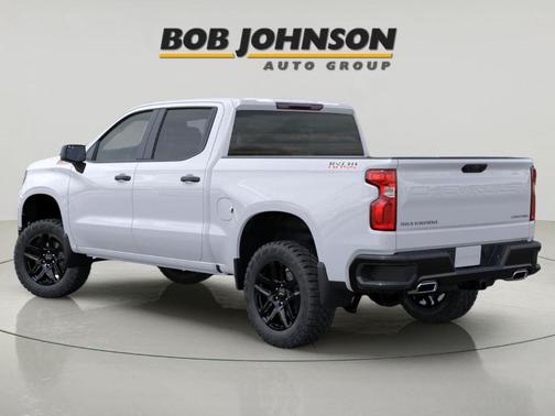 Summit White 2026 Chevrolet Silverado 1500 Custom Trail Boss
