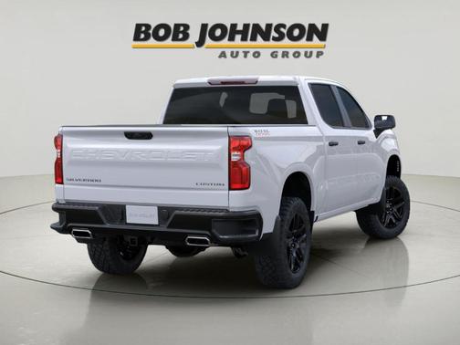 Summit White 2026 Chevrolet Silverado 1500 Custom Trail Boss