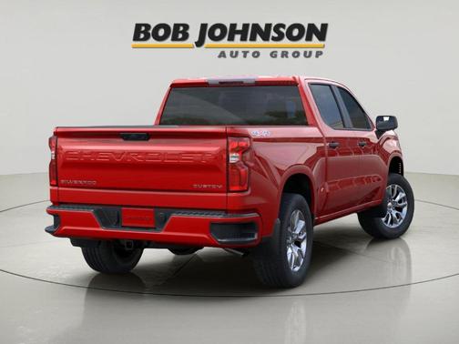 Red 2026 Chevrolet Silverado 1500 Custom