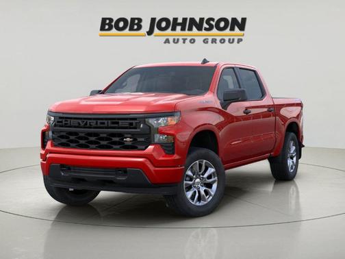 Red 2026 Chevrolet Silverado 1500 Custom