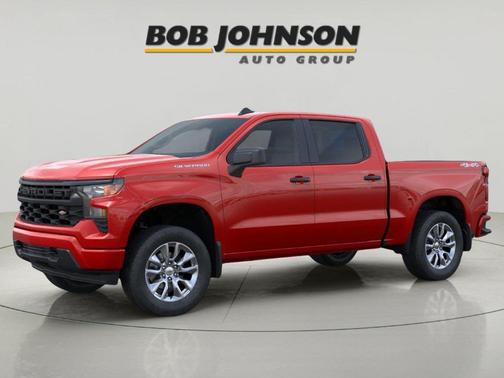 Red 2026 Chevrolet Silverado 1500 Custom
