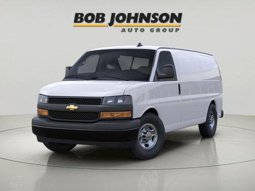 Summit White 2025 Chevrolet Express 3500 Work Van