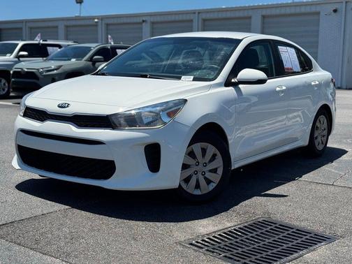 Clear White 2020 Kia Rio S