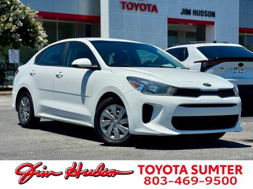 Clear White 2020 Kia Rio S