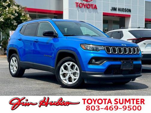 Hydro Blue Pearlcoat 2024 Jeep Compass Latitude