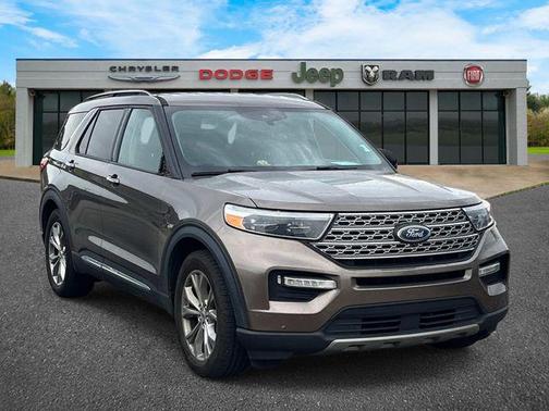 Gray 2021 Ford Explorer Limited