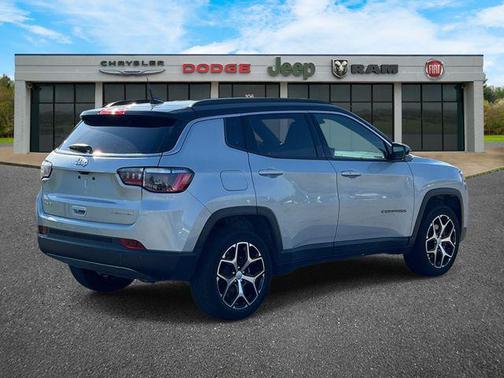 Silver Zynith Metallic Clearcoat 2024 Jeep Compass Limited