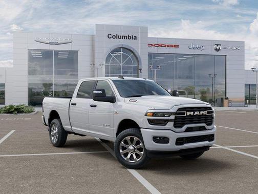 Bright White Clearcoat 2026 RAM 2500 Big Horn Crew Cab 4x4 6'4' Box