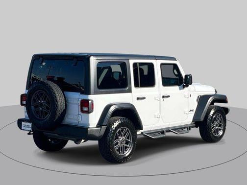 Bright White Clearcoat 2024 Jeep Wrangler Sport S
