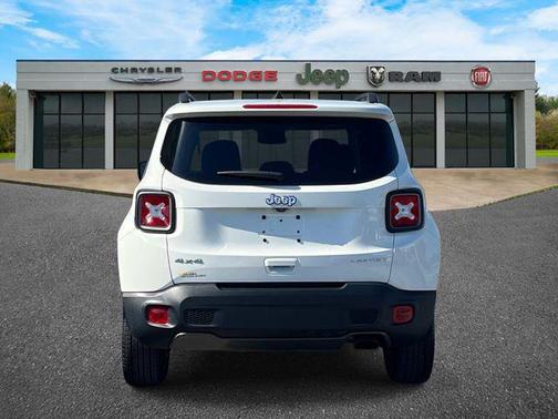 Alpine White Clearcoat 2020 Jeep Renegade Limited