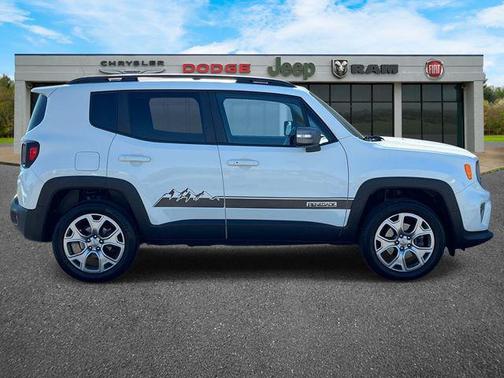 Alpine White Clearcoat 2020 Jeep Renegade Limited
