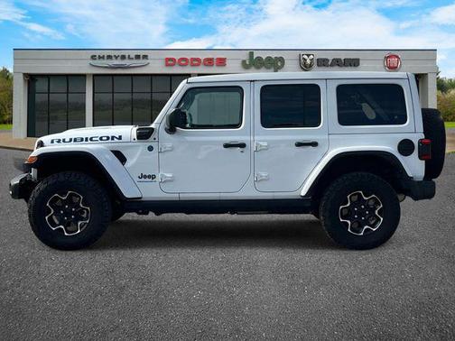 Bright White Clearcoat 2023 Jeep Wrangler 4xe Rubicon