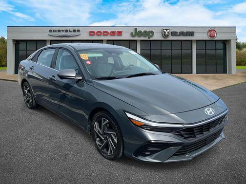 Ecotronic Gray 2024 Hyundai ELANTRA Limited