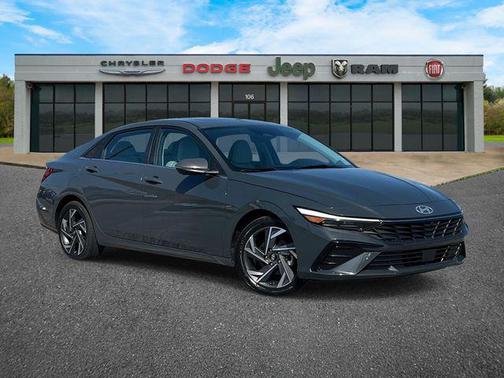 Ecotronic Gray 2024 Hyundai ELANTRA Limited