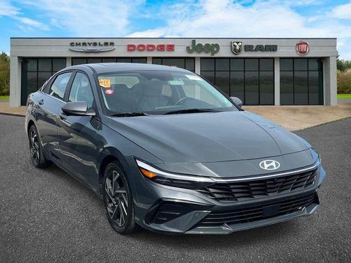 Ecotronic Gray 2024 Hyundai ELANTRA Limited