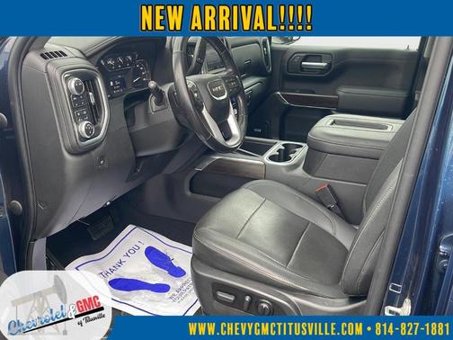 Pacific Blue Metallic 2022 GMC Sierra 1500 Limited SLT