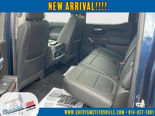 Pacific Blue Metallic 2022 GMC Sierra 1500 Limited SLT