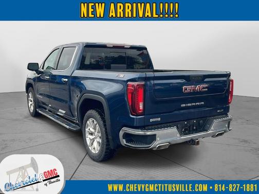 Pacific Blue Metallic 2022 GMC Sierra 1500 Limited SLT