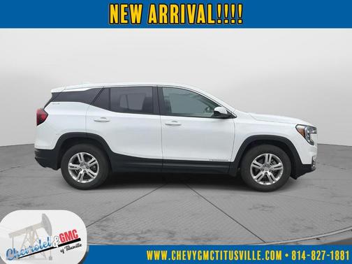 Summit White 2024 GMC Terrain SLE