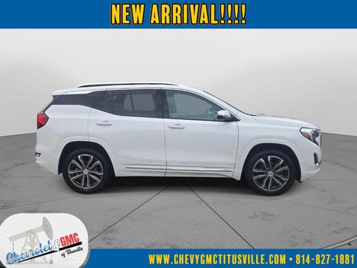 Summit White 2020 GMC Terrain Denali